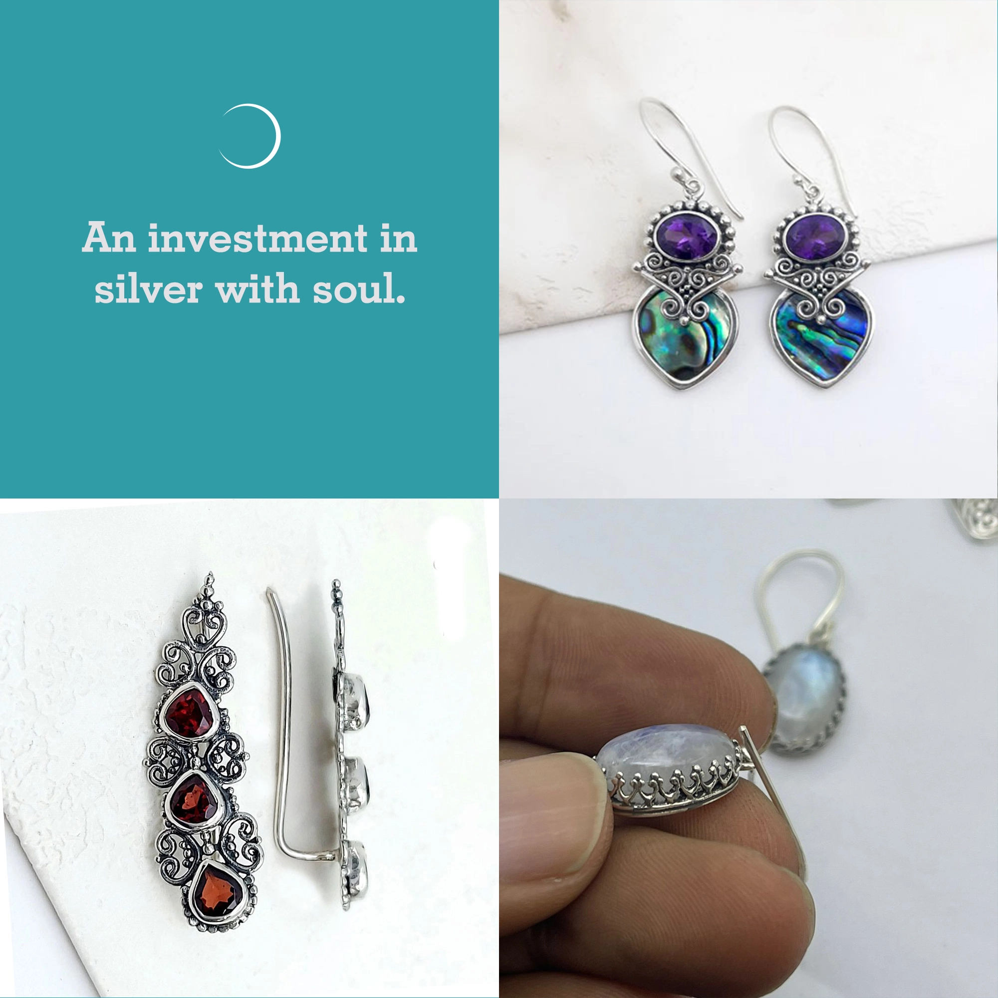 Silver Earrings